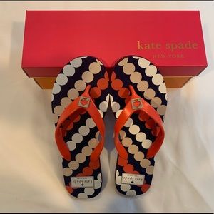 NWOT Kate space flip flops